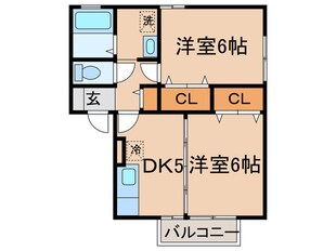 エクセル猪熊の物件間取画像